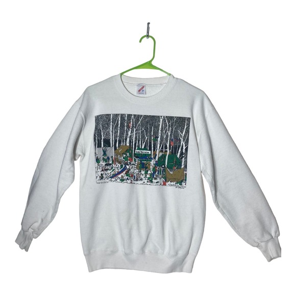 Jerzees Tops - Vintage Jerzees Sweatshirt Girl Scouts Camping 1990 Gallery 444 Women's Size Med